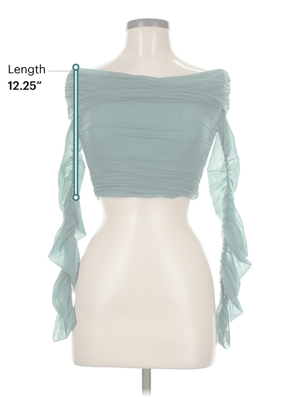 ZARA Enchanted Moss Top - Picture 5 of 5